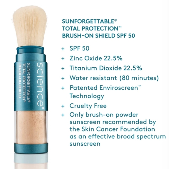 Colorscience Sunforgettable SPF 50 Sunscreen Brush On - TAN - Picture 3 of 9